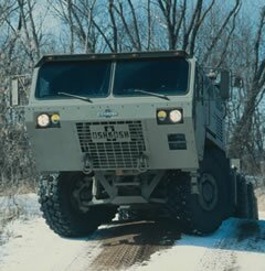 oshkosh hemtt hybrid truck