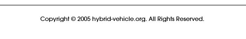 footer for hybrid vehicle page